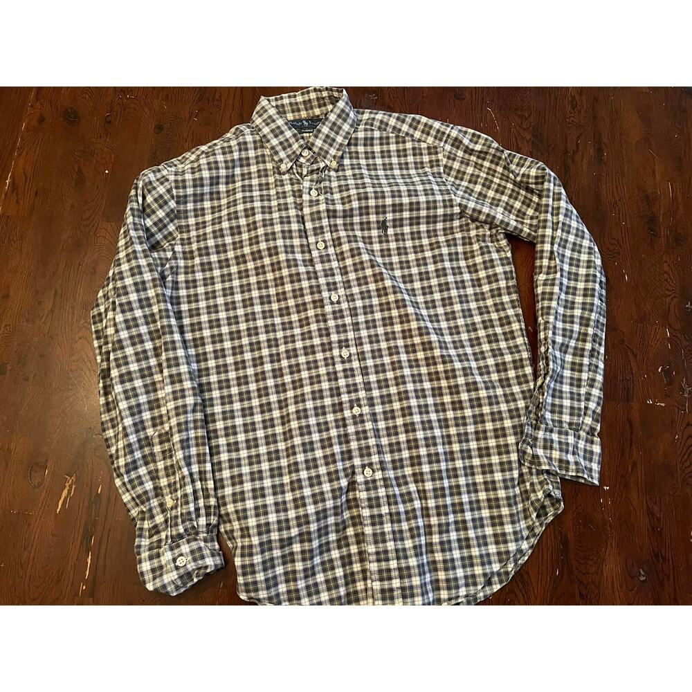 Ralph Lauren plaid button up.